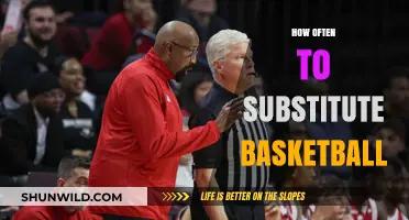 Substituting Players: A Winning Basketball Strategy