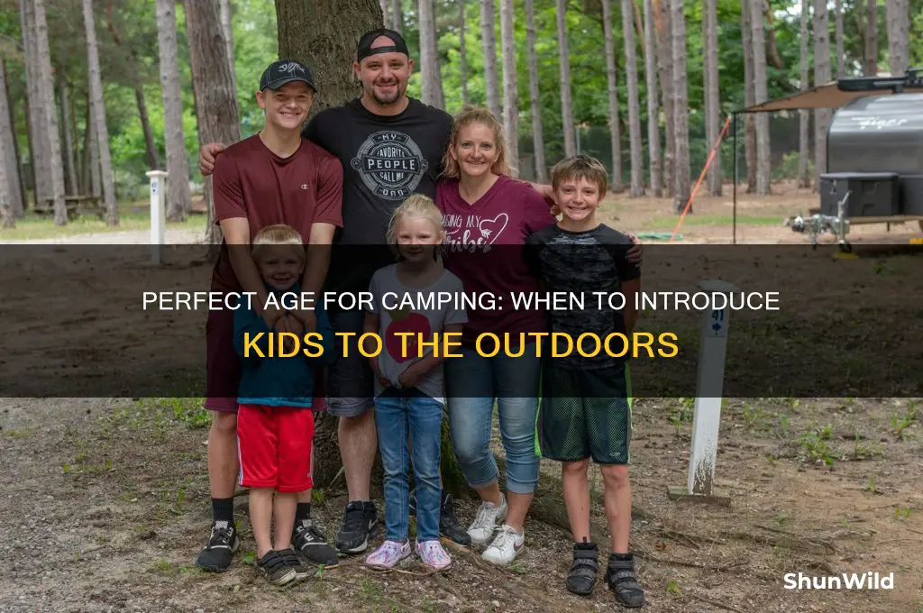 how old before camping