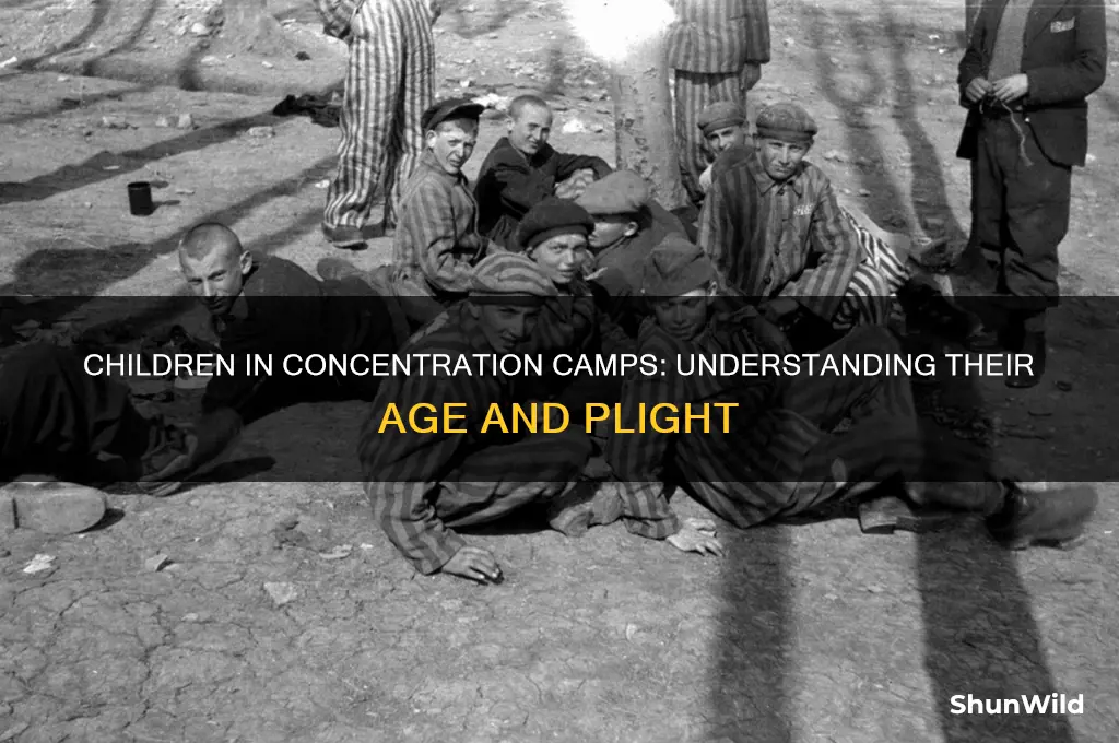 how old children concentration camp