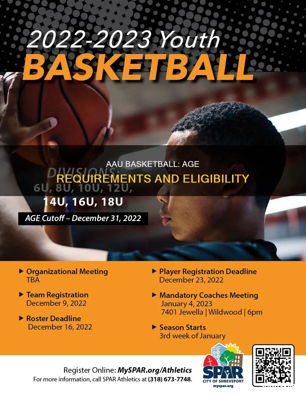 how old for aau basketball