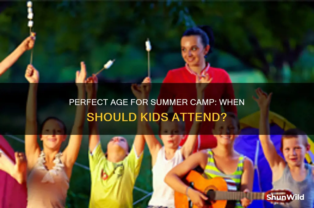 how old for summer camp