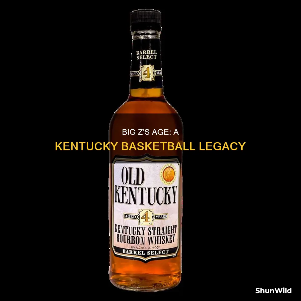 how old is big z kentucky basketball