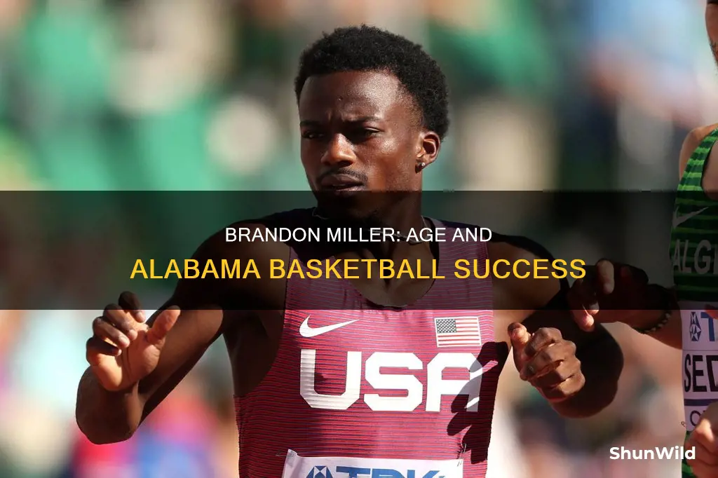 how old is brandon miller alabama basketball