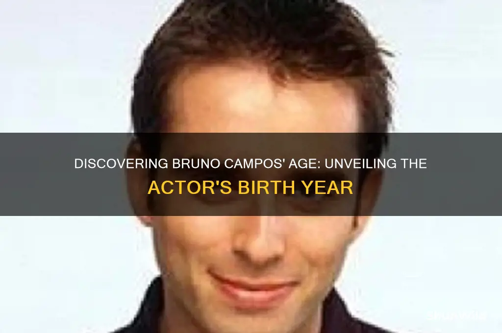 how old is bruno campos