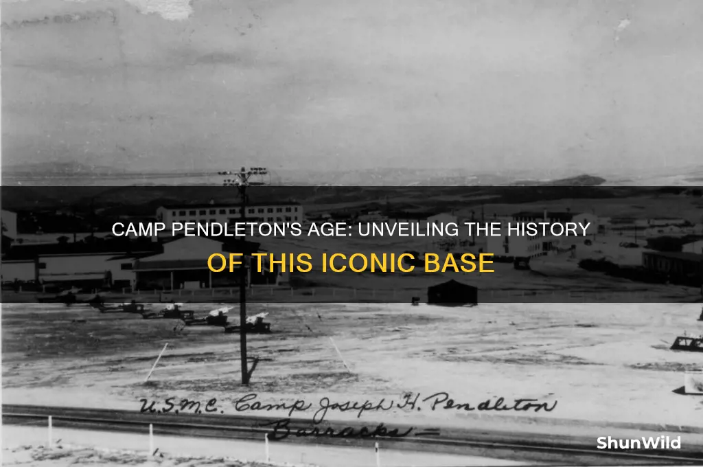 how old is camp pendleton