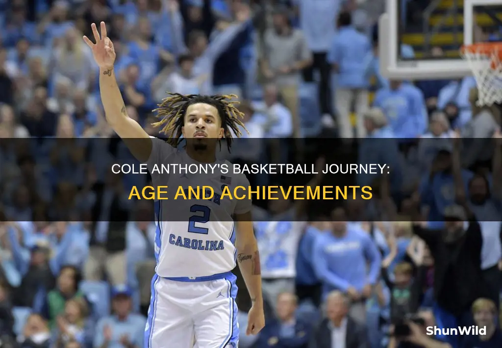 how old is cole anthony basketball