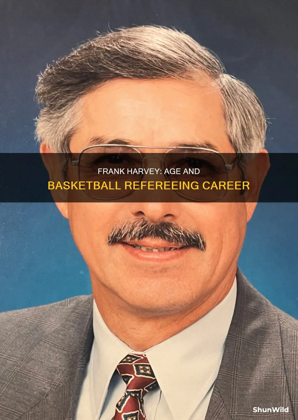 how old is frank harvey basketball referee