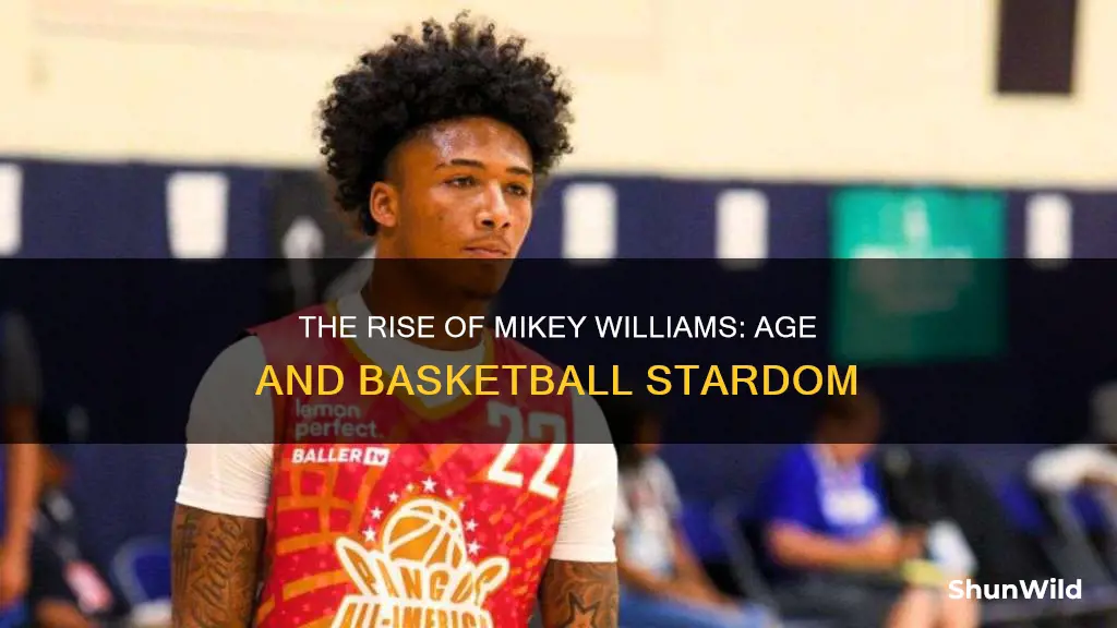 how old is mikey williams basketball
