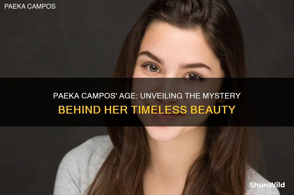 how old is paeka campos