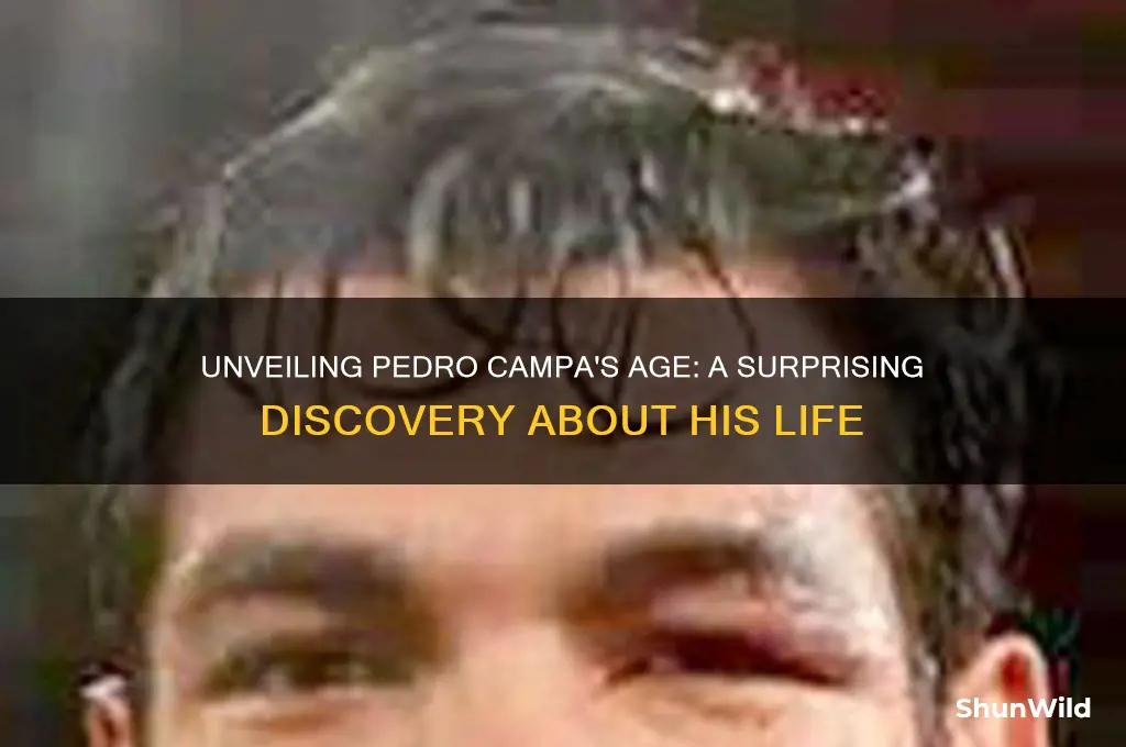 how old is pedro campa