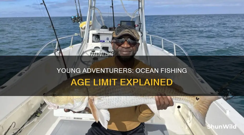 how old to go ocean fishing on a boat