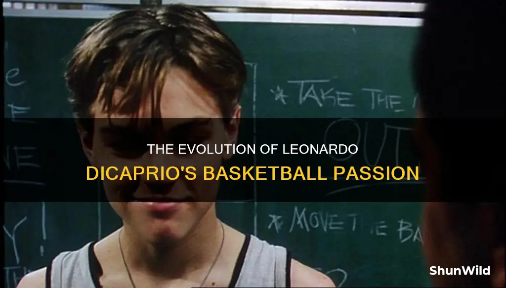 how old was leonardo dicaprio in basketball