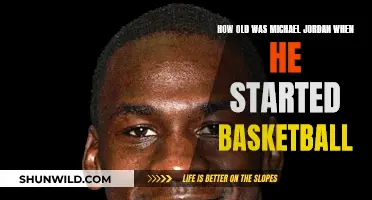 Michael Jordan's Early Start in Basketball