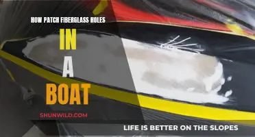 Repairing Fiberglass Boat Holes: Patching Guide