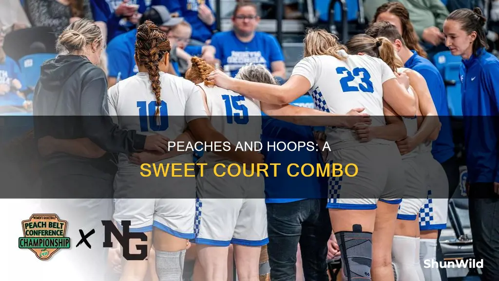 how peaches and basketball are related childrens article