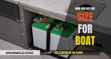 Choosing the Right Battery Size for Your Boat