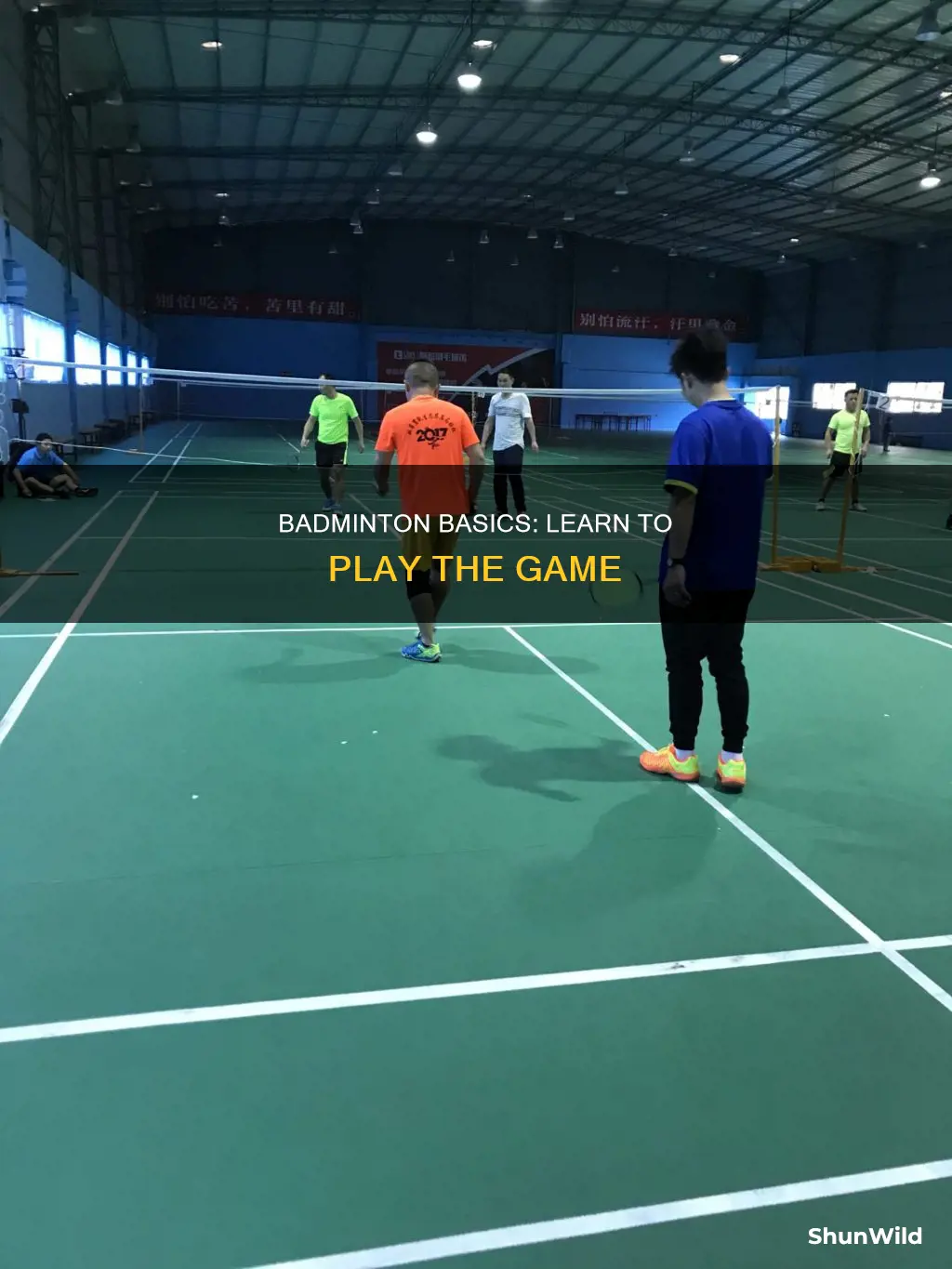 how play badminton game
