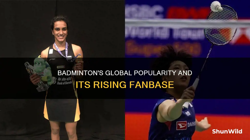 how popular is badminton