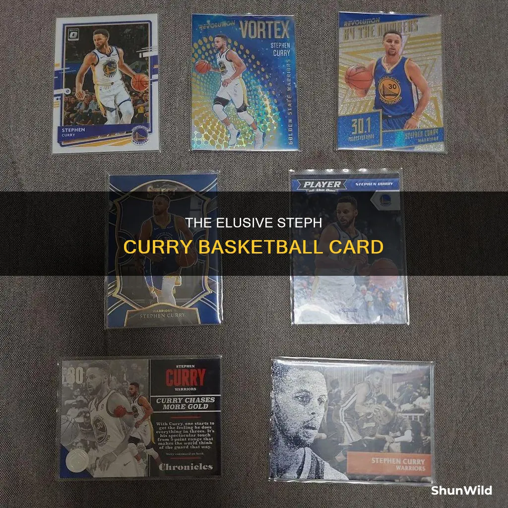 how rare is a steph curry basketball card