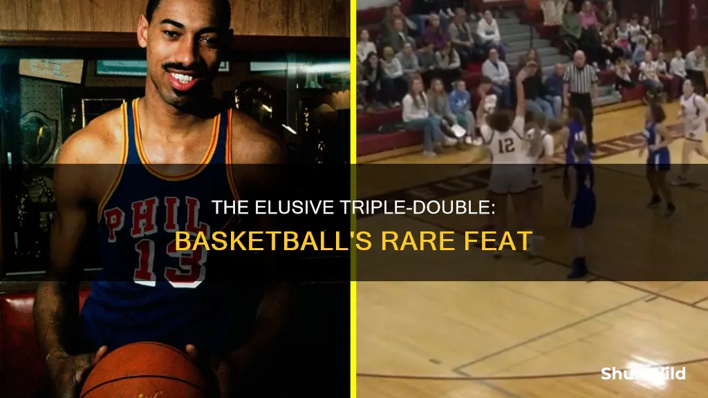 how rare is a triple double in basketball