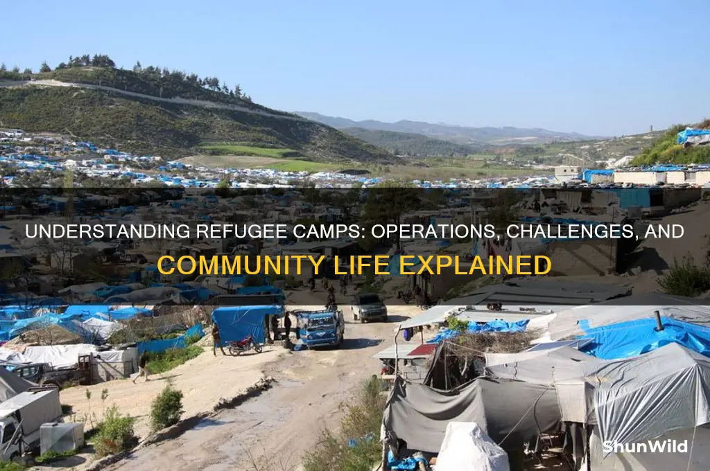 how refugee camps work