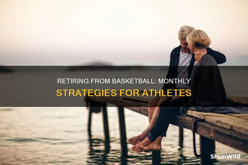 how retire basketball per month