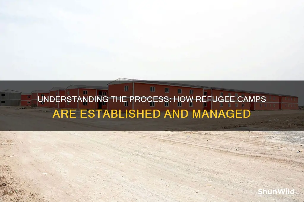 how reugee camps are created