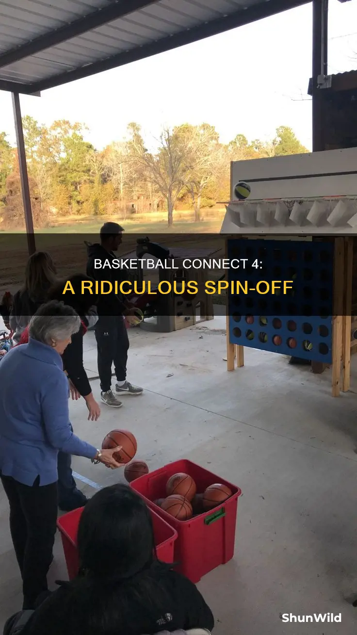 how ridiculous basketball connect 4