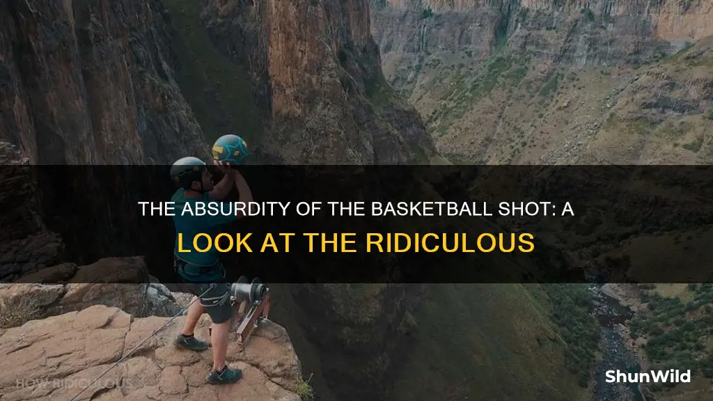 how ridiculous basketball shot