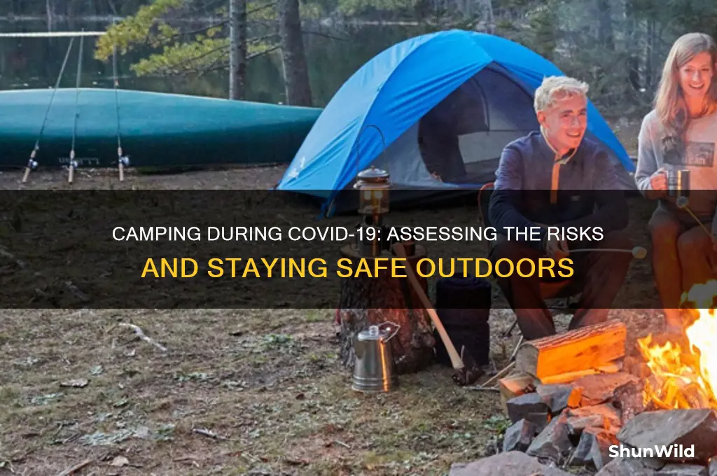 how risky is camping covid