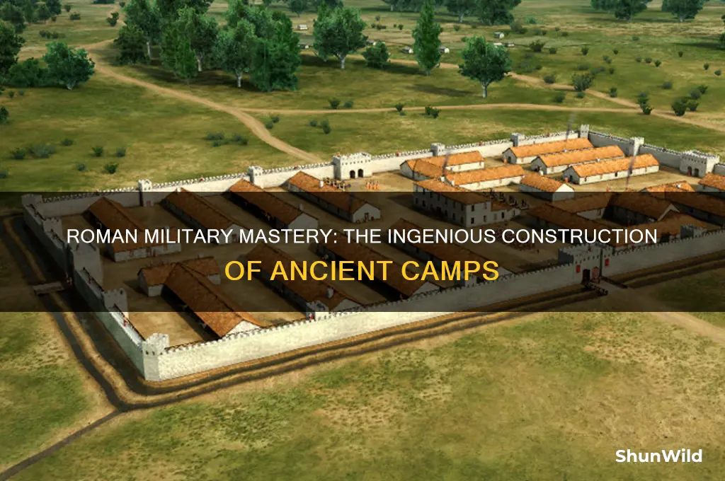 how romans built camps