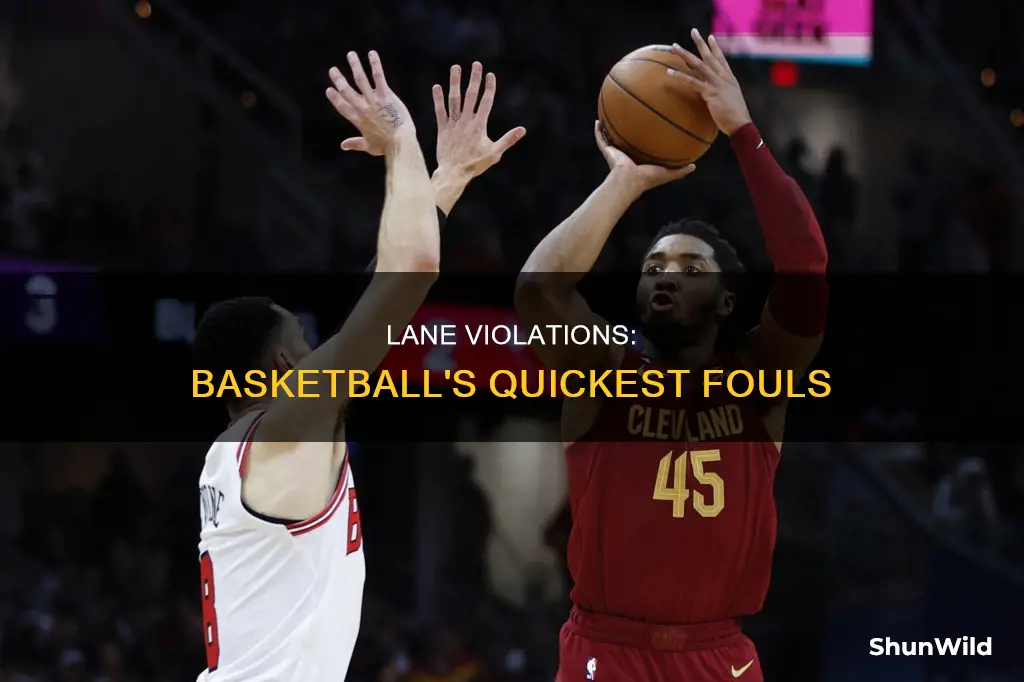 how seconds is a lane violation in basketball