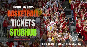 Selling Badger Men's Basketball Tickets on StubHub: A Guide