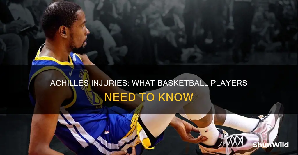 how severe is my achilles injury for basketball