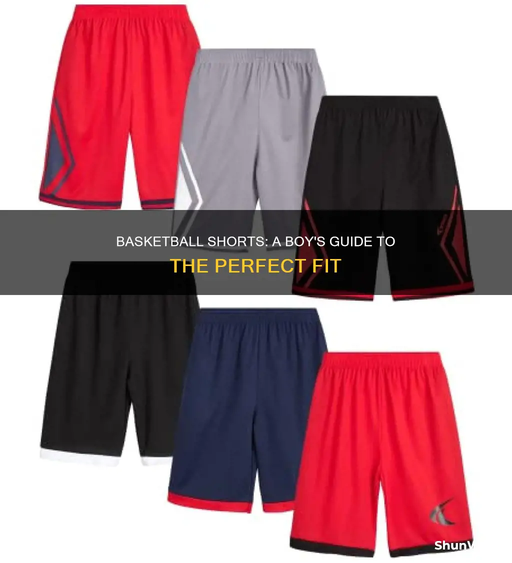 how should basketball shorts fit boy