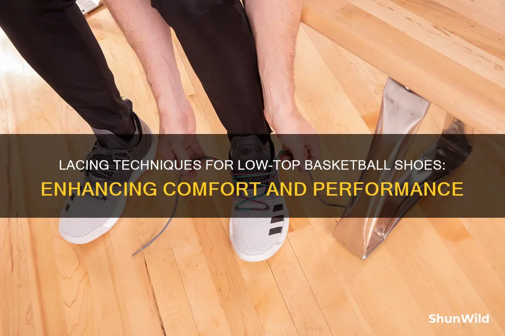 how should i lace low top basketball shoes