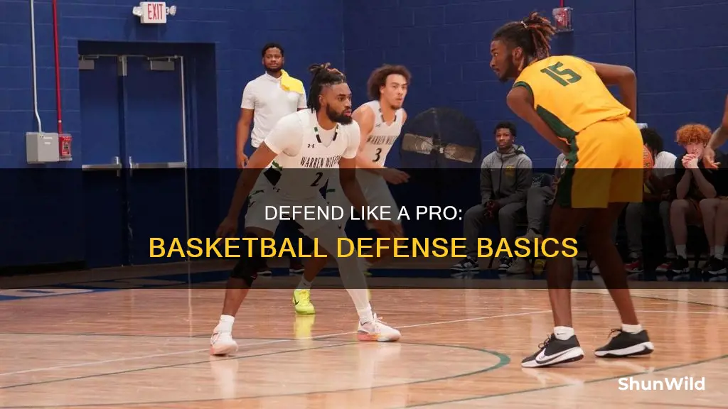 how should i stand for defense in basketball