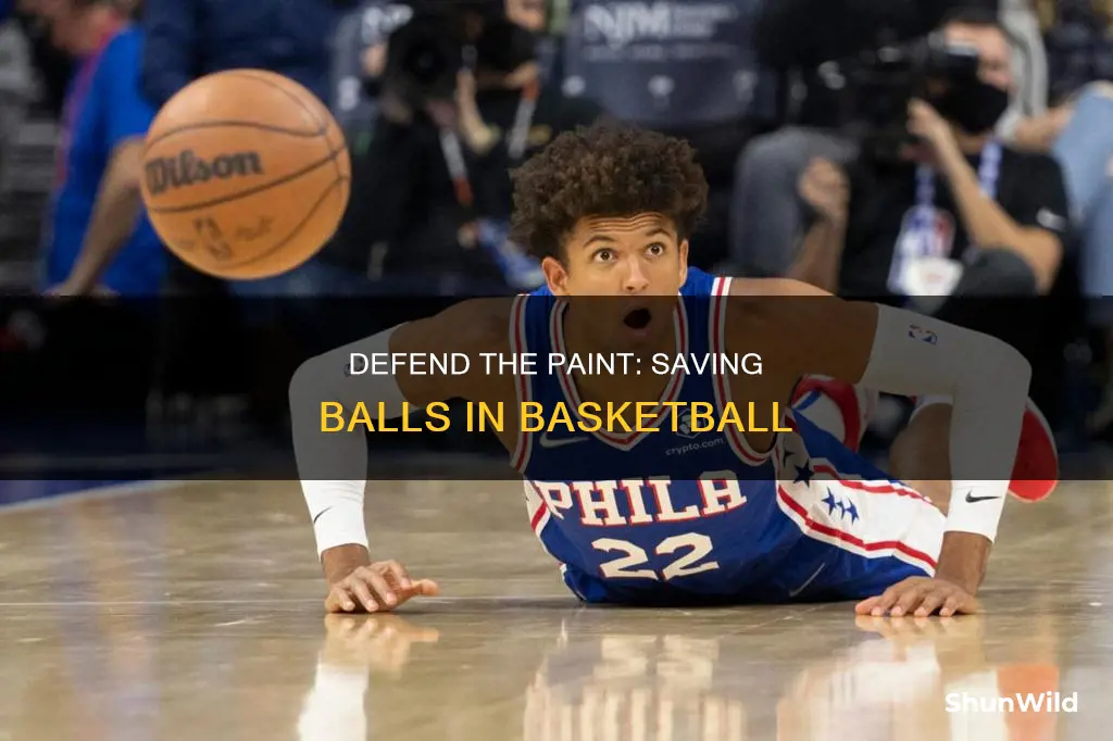 how should you try to save a ball in basketball