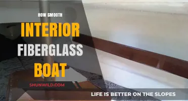 Seamless Interior: Crafting a Smooth Fiberglass Boat Experience