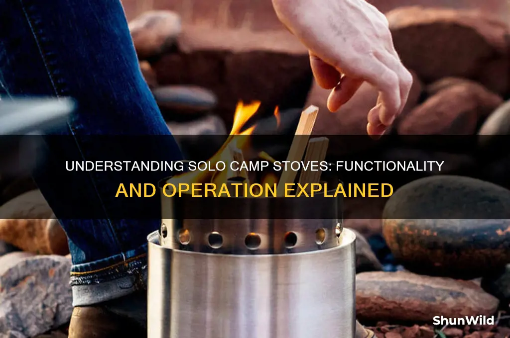 how solo camp stoves work