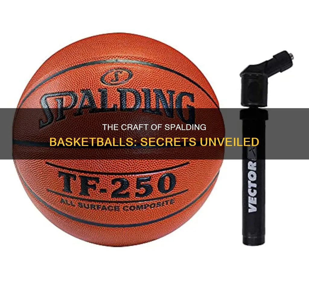 how spalding basketballs are made
