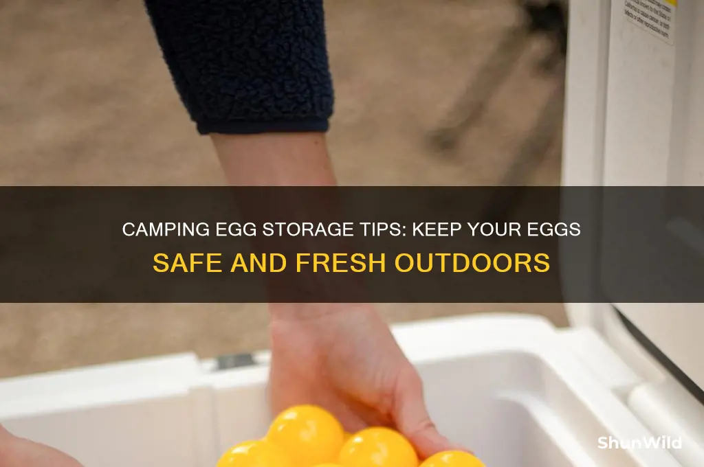 how store eggs camping