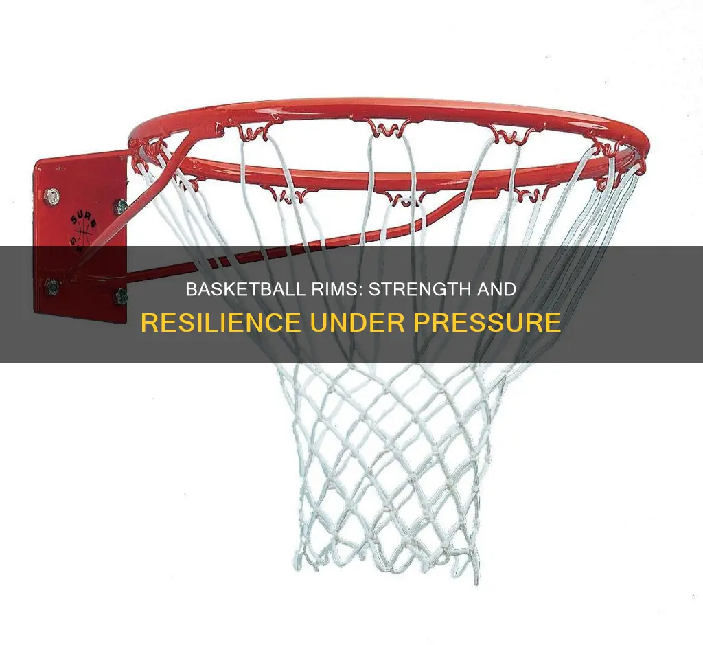 how strong are basketball rims