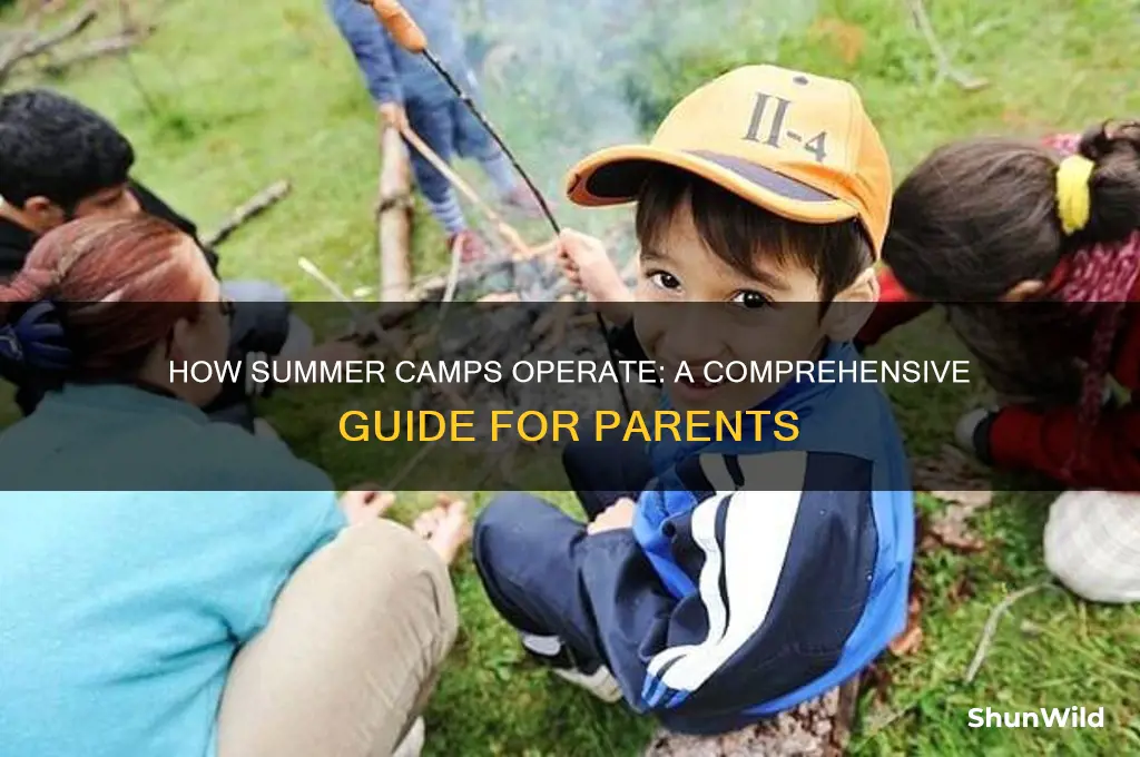 how summer camp work