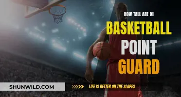 Point Guard Heights: D1 Basketball's Tallest Floor Generals