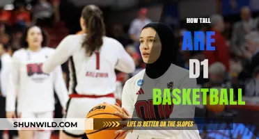 The Height of D1 Basketball Players