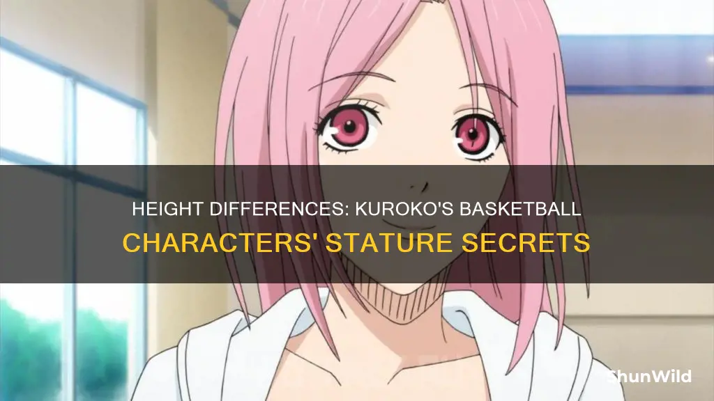 how tall are the characters in kuroko