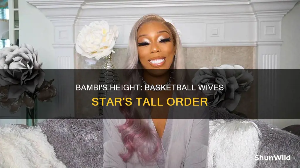 how tall is bambi basketball wives