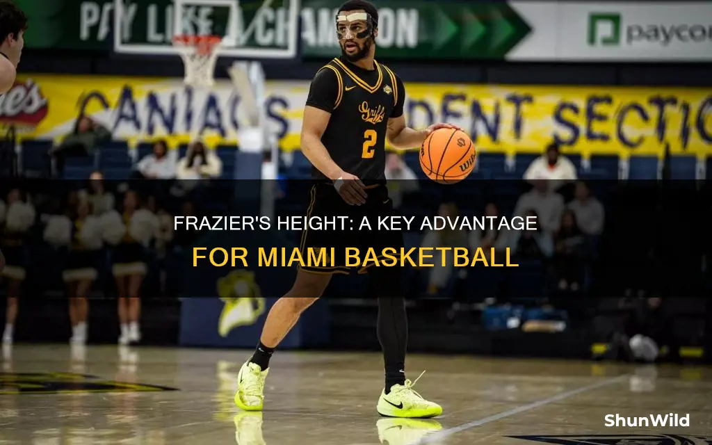 how tall is frazier miami basketball