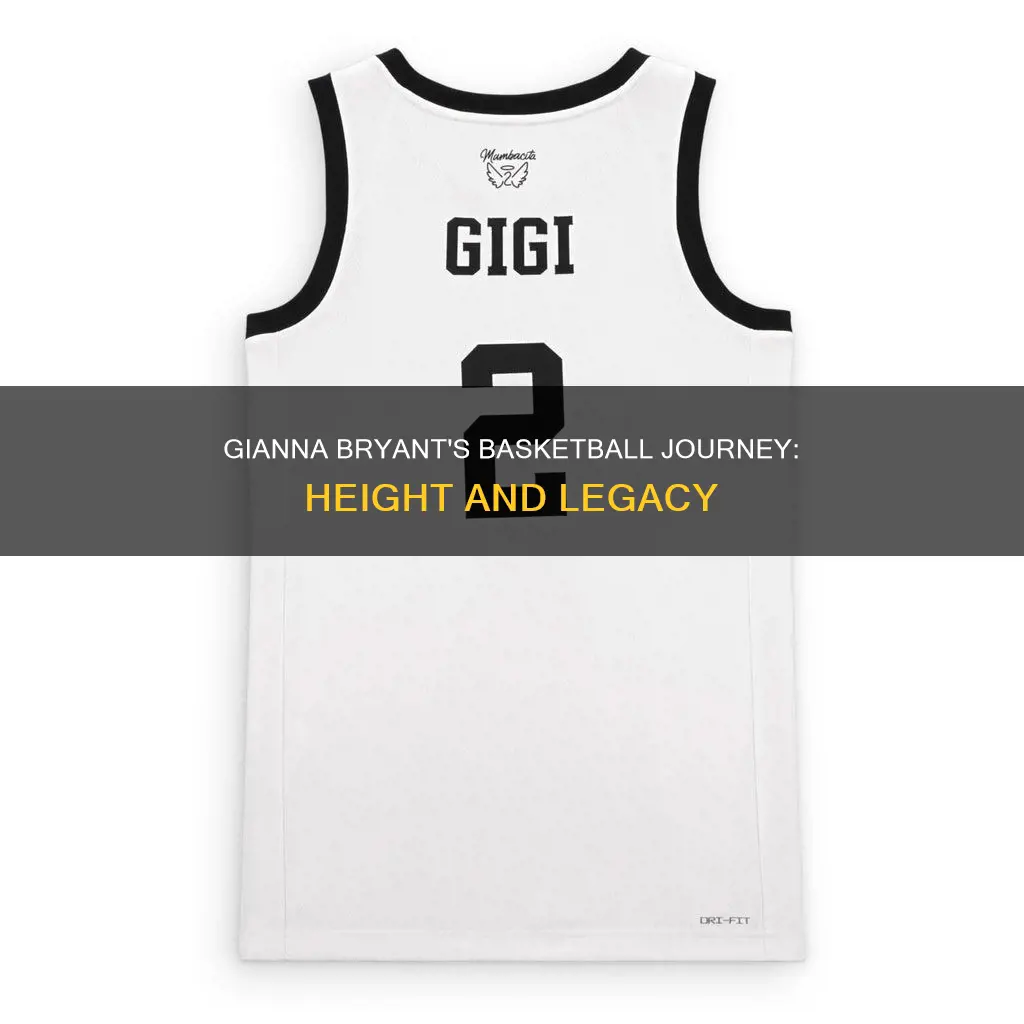 how tall is gianna bryant basketball